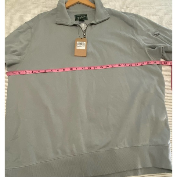 NWT Woolrich Standing Stone Half Zip Arm Pocket Sweater Size XL - Picture 6 of 10
